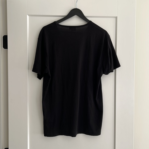 “James Bond” Sunspel Men’s Riviera Black V-neck tee (L fits like M). - Picture 5 of 7